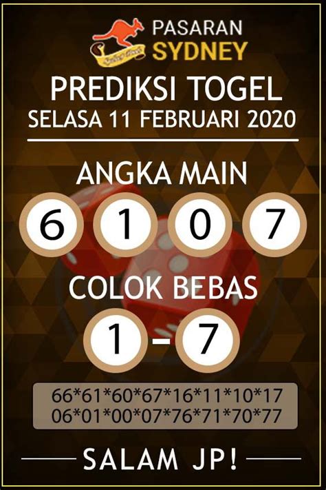 result sdy 6 agustus 2022 